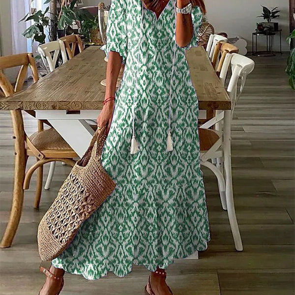 Michaela | Robe Maxi Bohème Chic