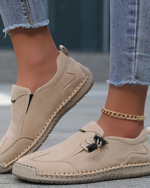 Louna | Baskets Slip-On Confort Naturel