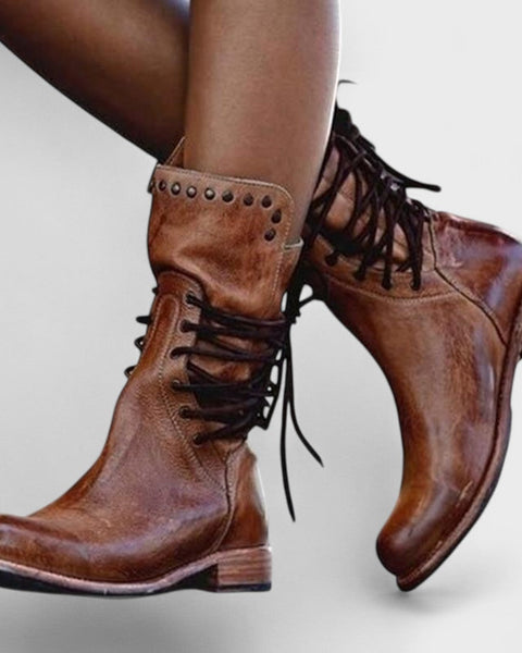 Romane | Bottines Lacées Vintage