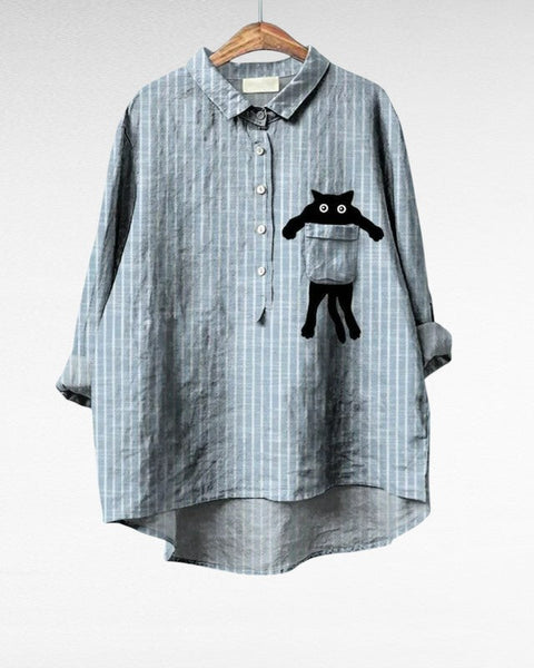 Capucine | Blouse Rayée Fantaisie