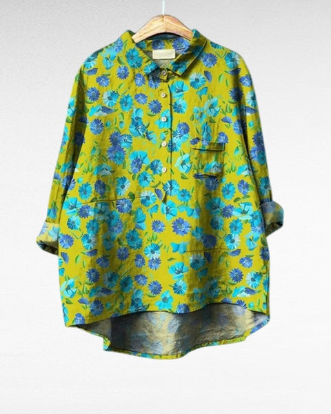 Axéllé | Blouse Florale Lumineuse