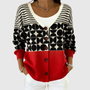 Isabeau | Cardigan Graphique Moderne