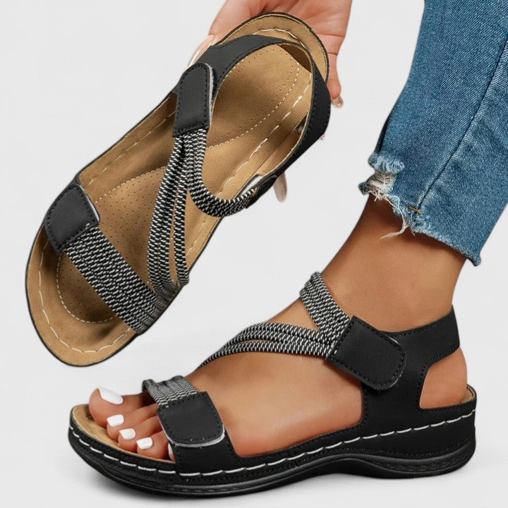 Rosalie | Sandales Orthopédiques Croisées