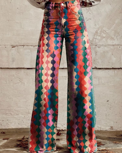 Maëva | Pantalon Imprimé