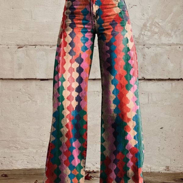 Maëva | Pantalon Imprimé