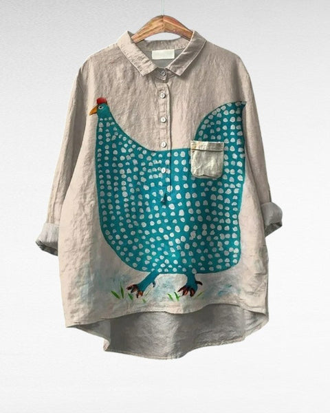 Eugénie | Blouse Motif Ludique