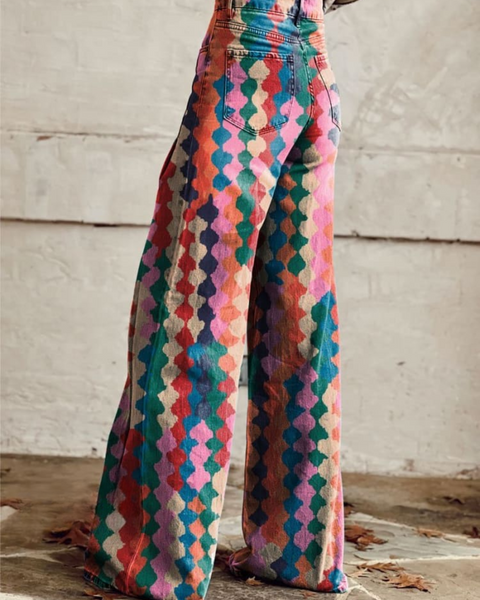 Maëva | Pantalon Imprimé