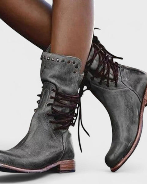 Romane | Bottines Lacées Vintage