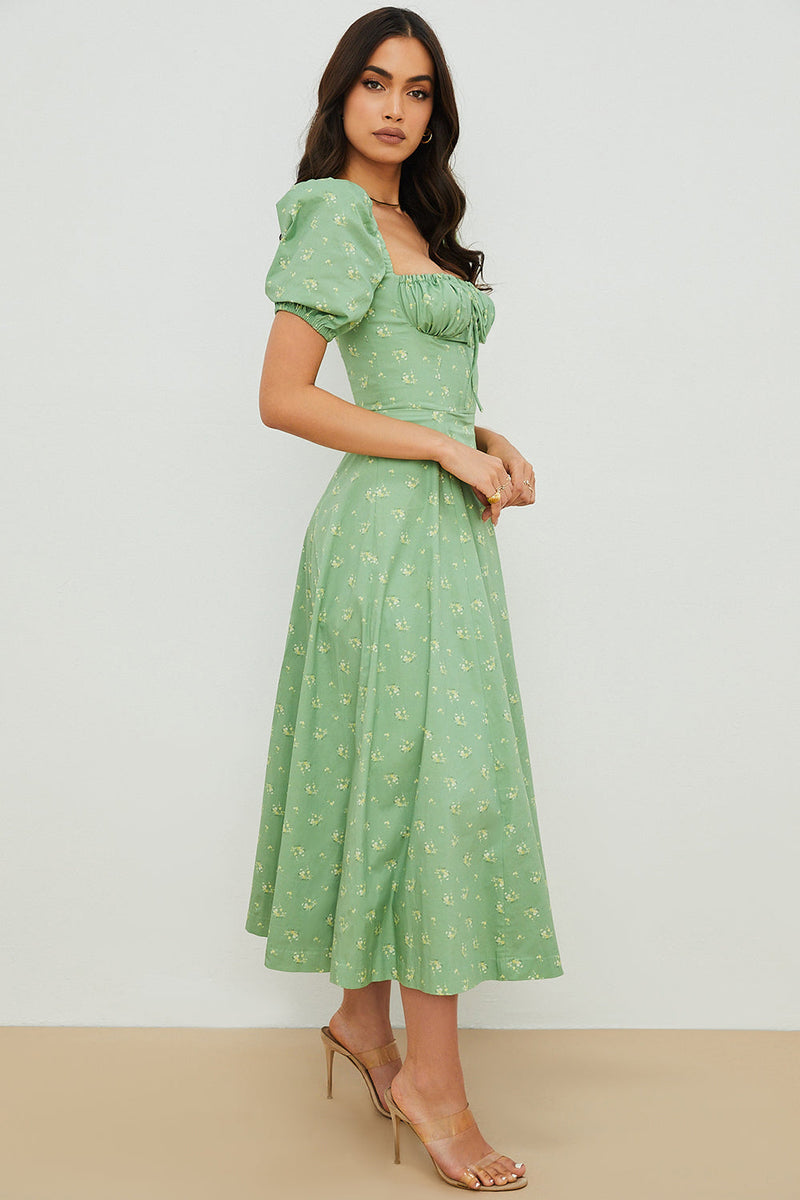 Solène | Robe Midi Féminine
