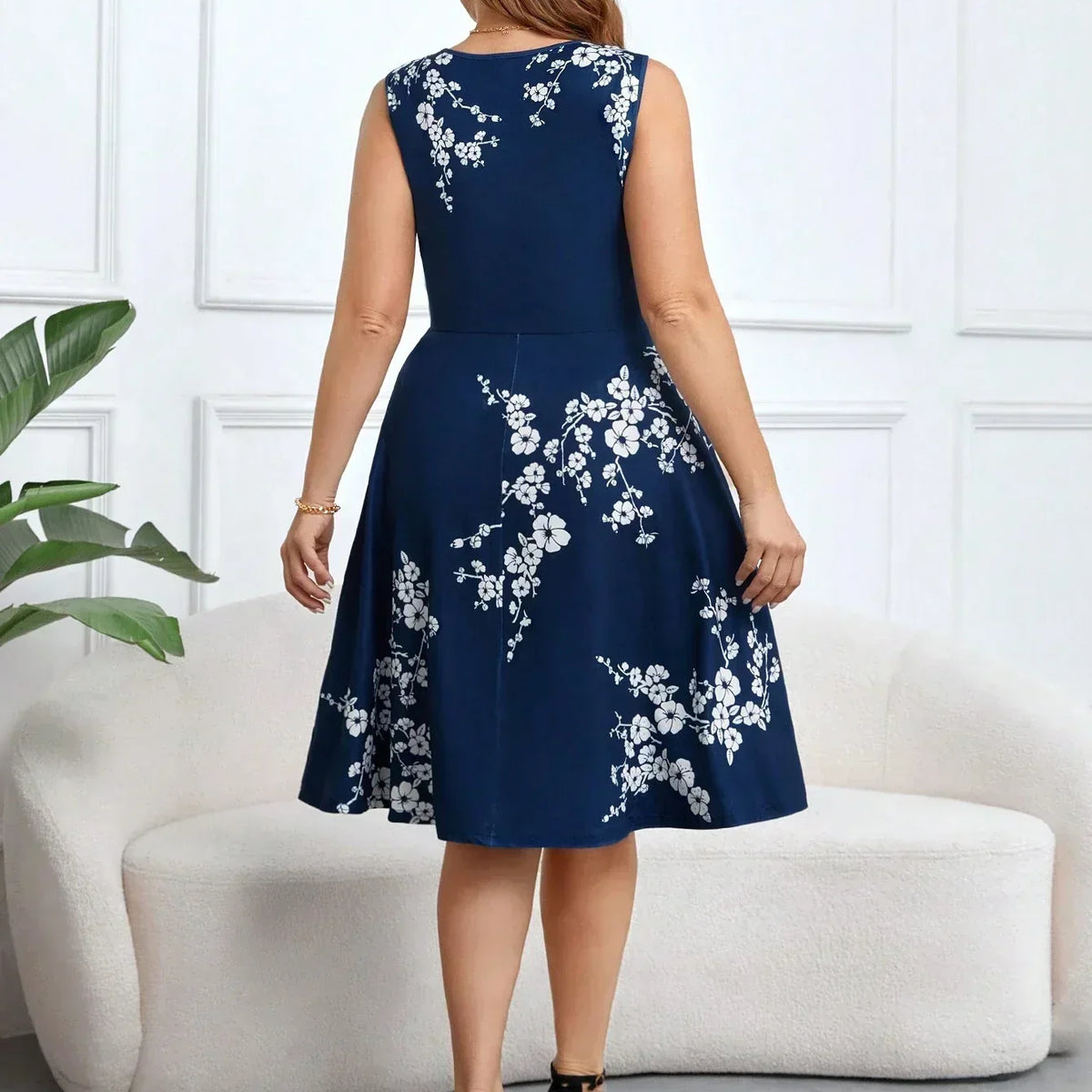 Séverine | Robe Évasée Florale