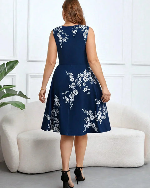 Séverine | Robe Évasée Florale