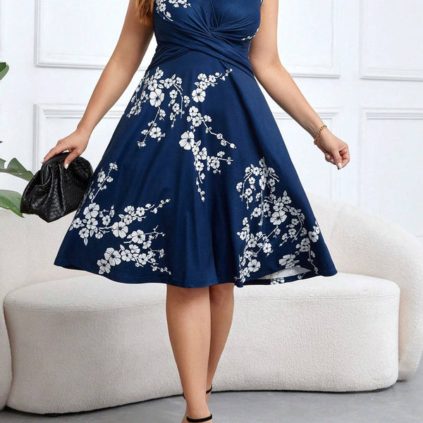 Séverine | Robe Évasée Florale