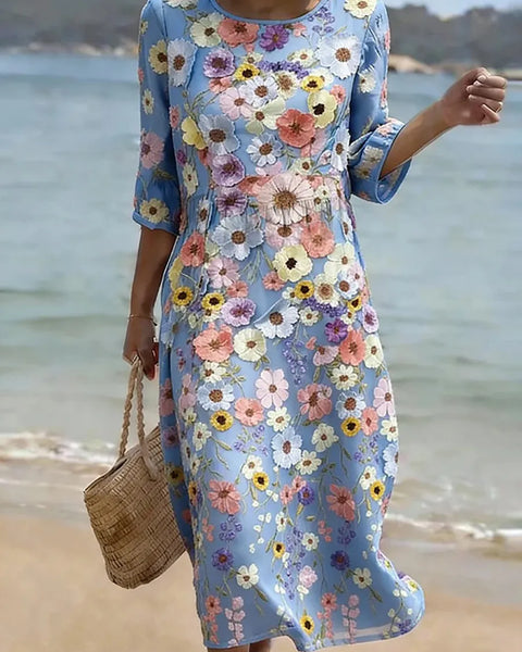 Céleste | Robe Fleurie Poétique