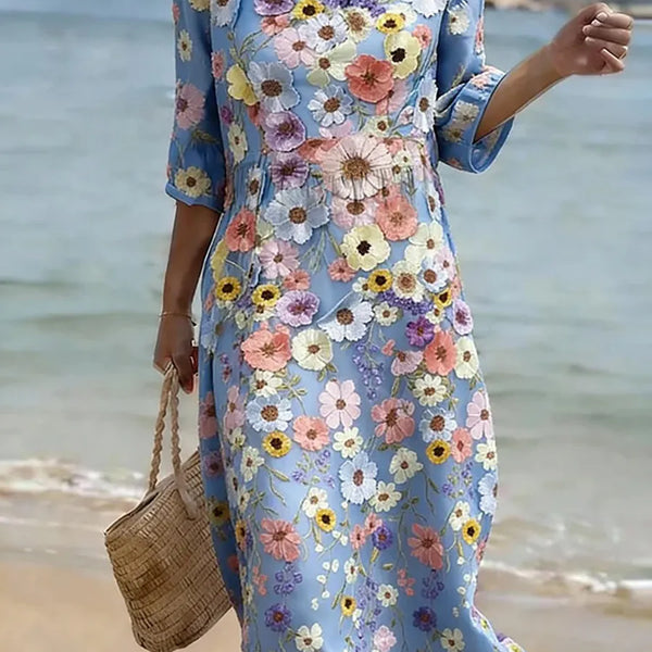 Céleste | Robe Fleurie Poétique