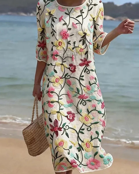 Sophie | Robe Midi Florale