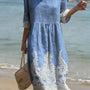 Camille | Robe Midi Élégante