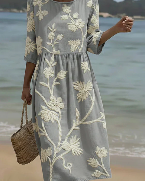 Juliette | Robe Midi Raffinée