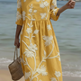 Camille | Robe Midi Élégante