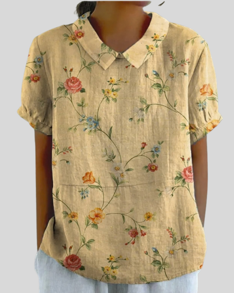 Margot | Blouse Fleurs Vintage