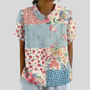 Noémie | Blouse Patchwork Vintage