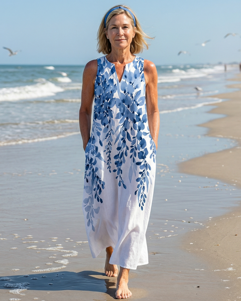 Azura | Robe Maxi Brise Détendue