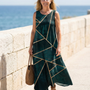 Saelle | Robe Midi Marée Calme