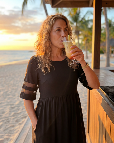 Vera | Robe Midi Détente du Soir