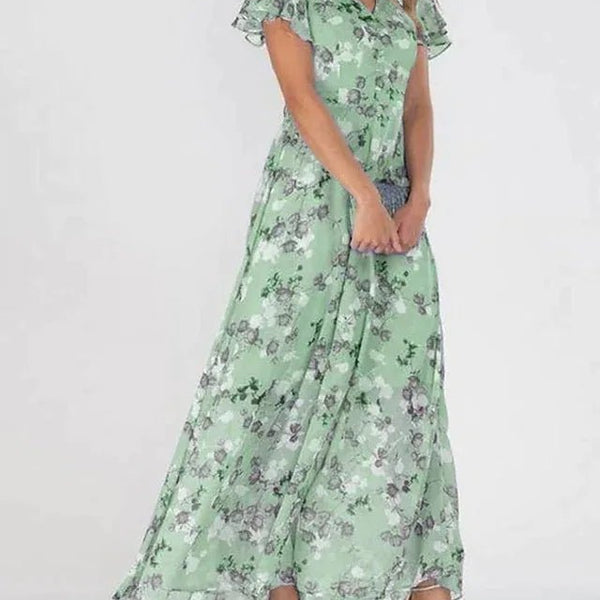Léonie | Robe Maxi Fleurie Légère