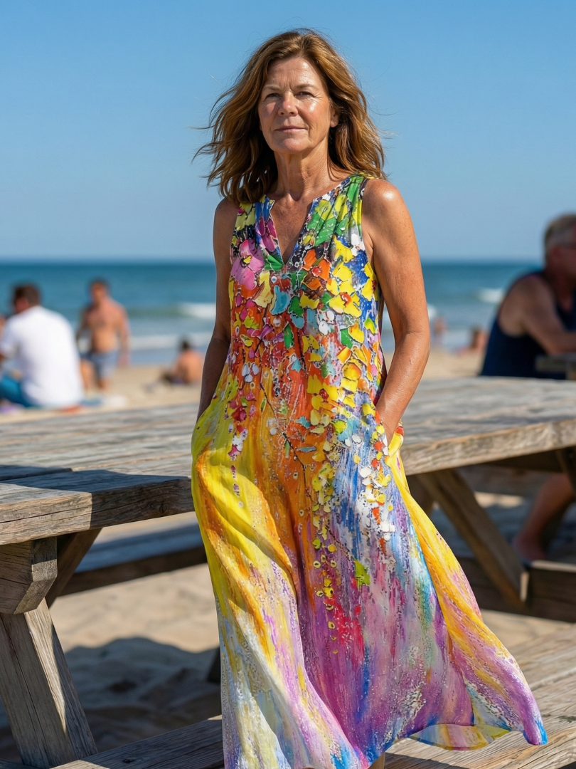 Alina | Robe Maxi D'été