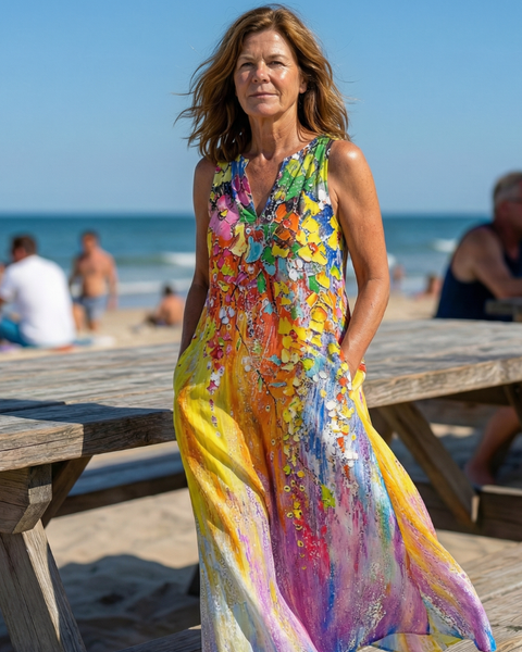 Alina | Robe Maxi D'été