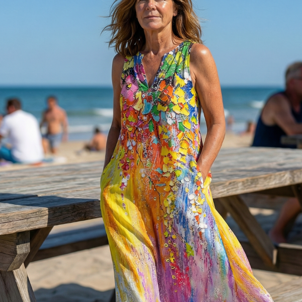Alina | Robe Maxi D'été