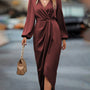 Genevieve | Robe Midi Élégante