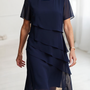 Maristelle | Robe Élégante Nuit Satinée