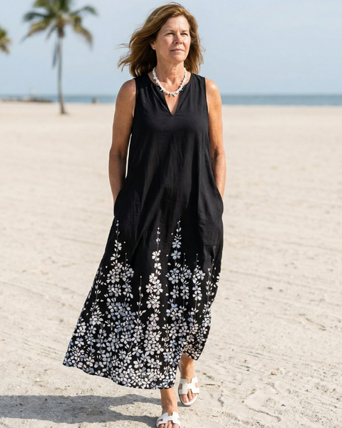 Elowra | Robe Maxi Brise Nocturne