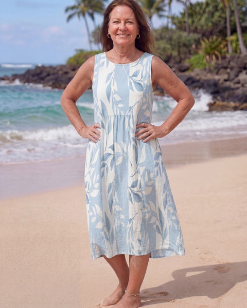 Kamilia | Robe Midi Quiet Shore