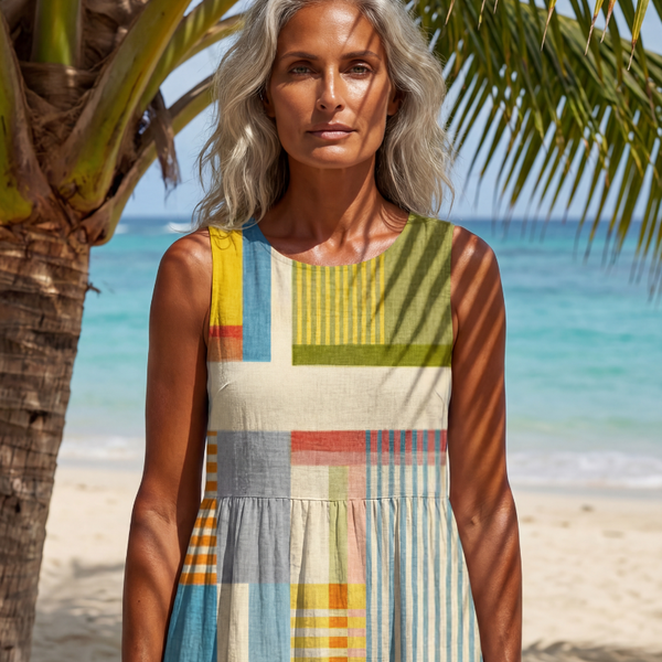 Esme | Robe Midi Peinte