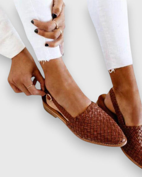 Tressée | Ballerines Orthopédiques Slingback