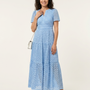 Célestine | Robe Maxi Broderie Anglaise Élégance Pure