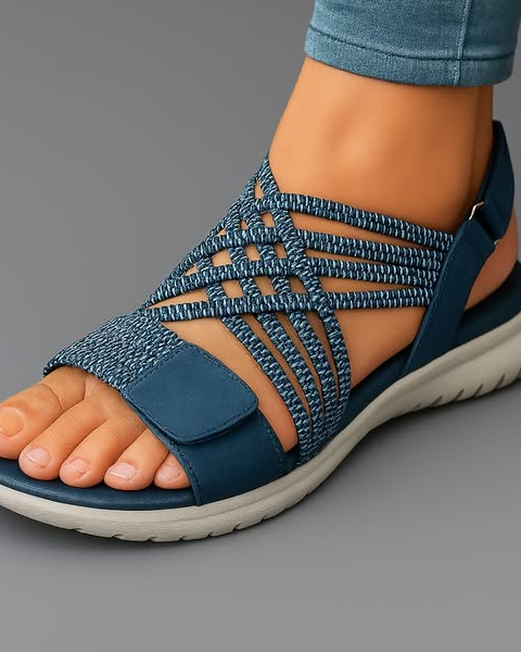Célestine | Sandales Orthopédiques Tressées