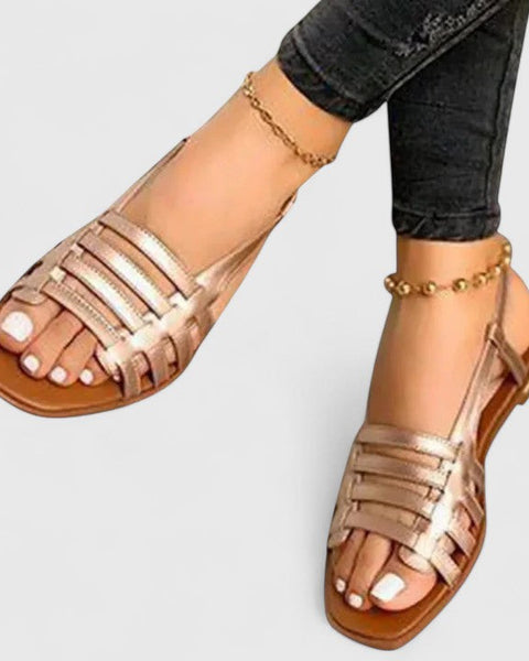 Faye | Sandales Orthopédiques Tressées
