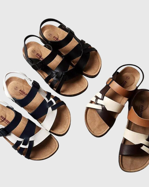 Émilienne | Sandales Orthopédiques Croisées