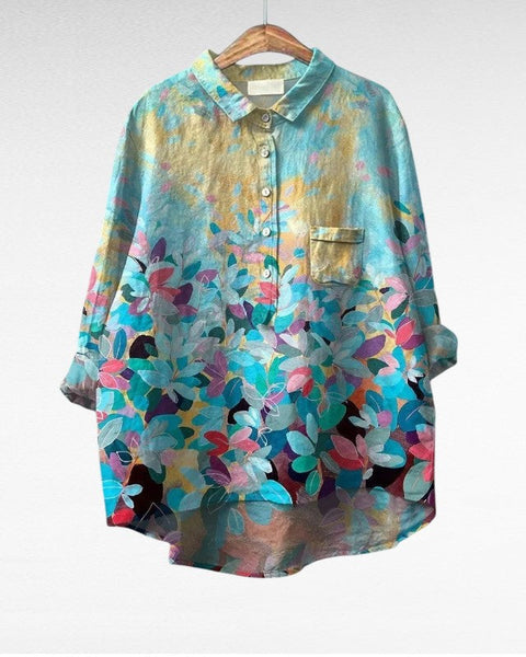 Eulalie | Blouse Florale Élégante