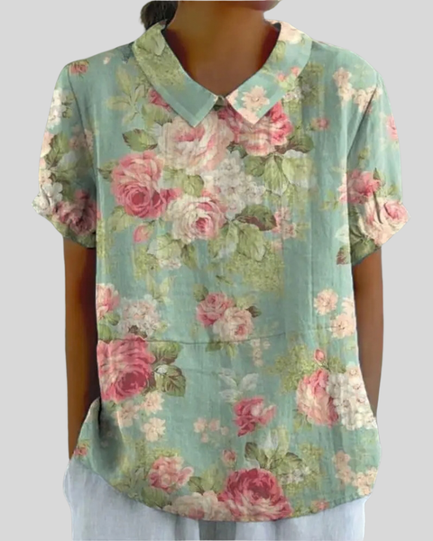 Brigitte | Blouse Florale Vintage