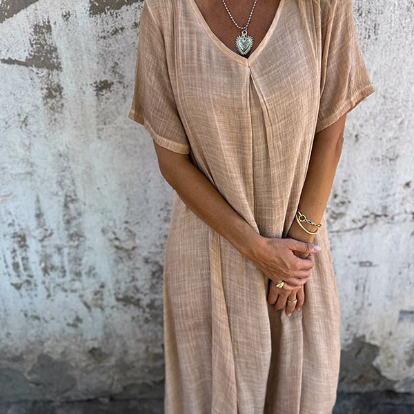 Violette | Robe Midi Décontractée