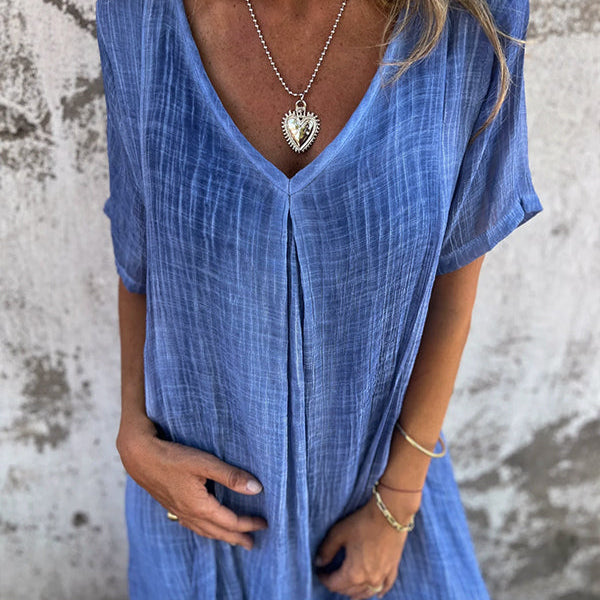 Violette | Robe Midi Décontractée