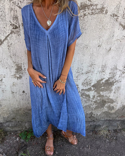 Violette | Robe Midi Décontractée