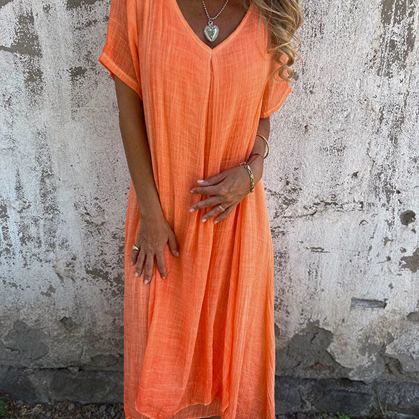 Violette | Robe Midi Décontractée