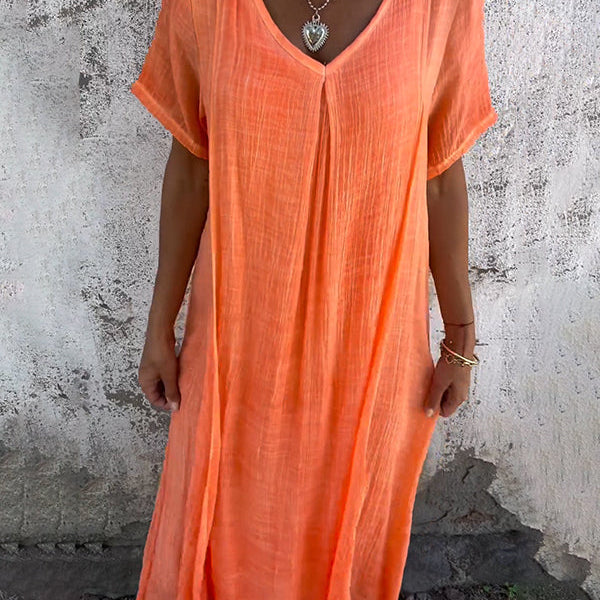 Violette | Robe Midi Décontractée