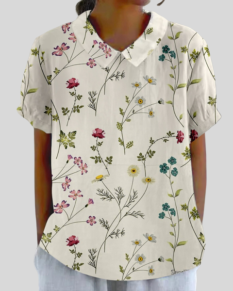 Béatrice | Blouse Botanique Fine