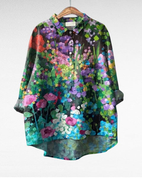 Esmée | Blouse Florale Artistique